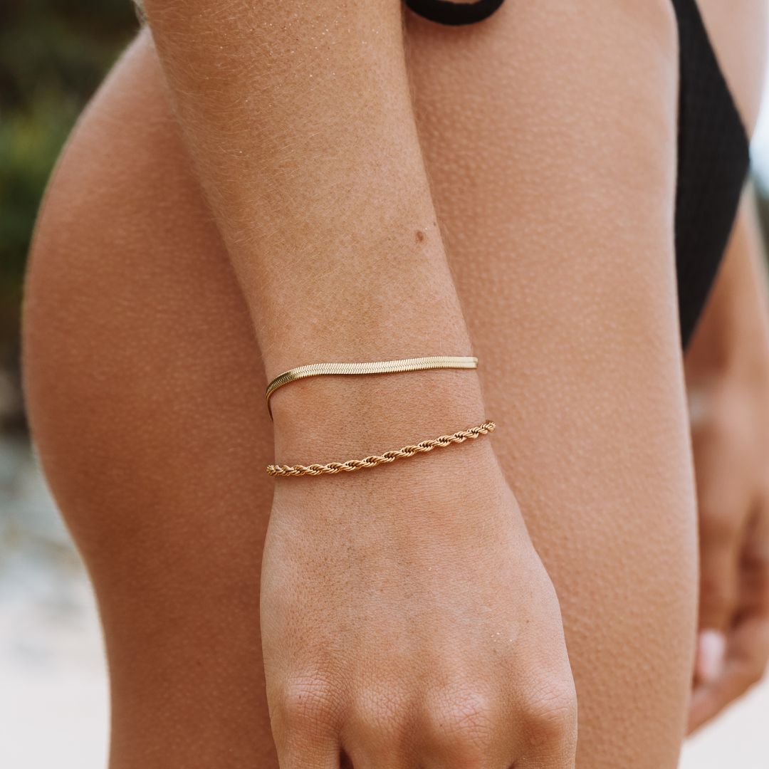 ISOLA HERRINGBONE BRACELET